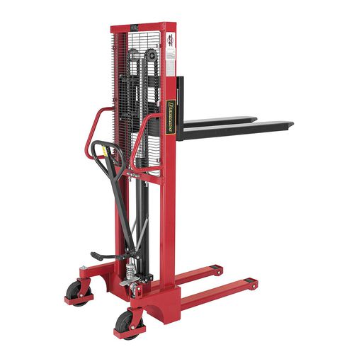 Manual stacker truck MHS 1000 1,6 Bernardo walkbehind / transport