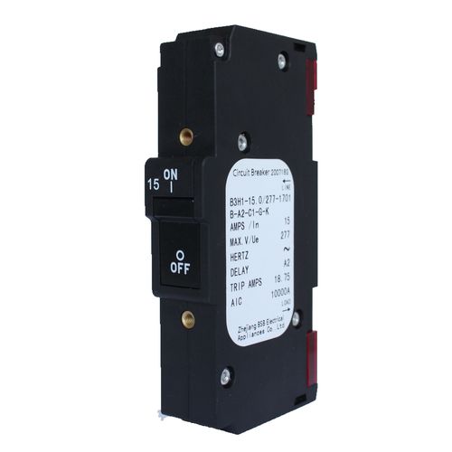 Hydraulic-magnetic circuit breaker - B3H Series - ZHEJIANG BSB ELECTRICAL APPLIANCES CO.,LTD - AC / manual reset / distribution