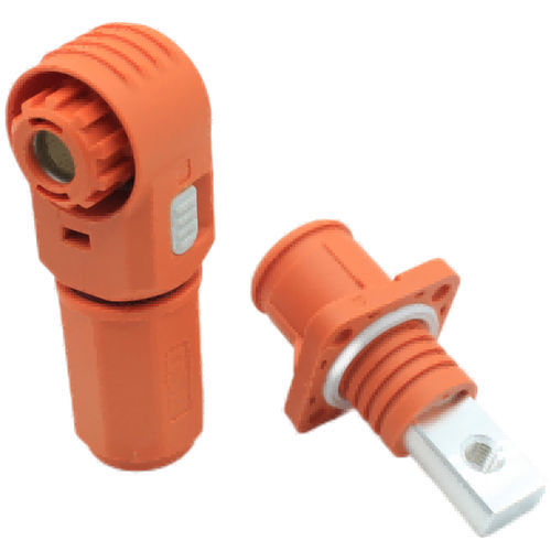 Energy storage connector - E80 Series - ZHEJIANG BSB ELECTRICAL APPLIANCES CO.,LTD - electrical power supply / straight / right-angle