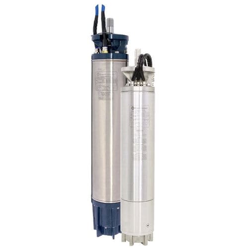 High-temperature motor - Franklin Electric - asynchronous / AC / vertical