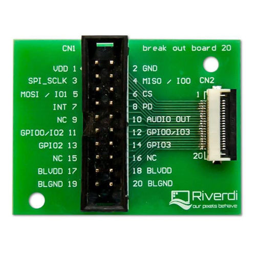 Evaluation board - Board 20 - Riverdi