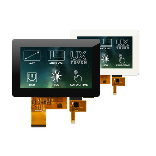 TFT display module - RVT43ULTNWC0x - Riverdi - capacitive touch screen / 480 x 272 / industrial