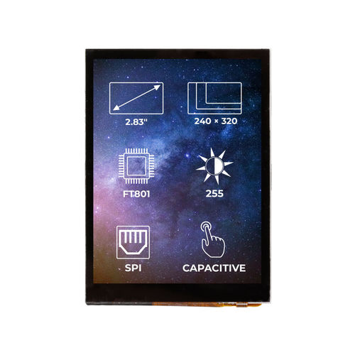 TFT display module - RVT28AEFNWC00 - Riverdi - capacitive touch screen ...