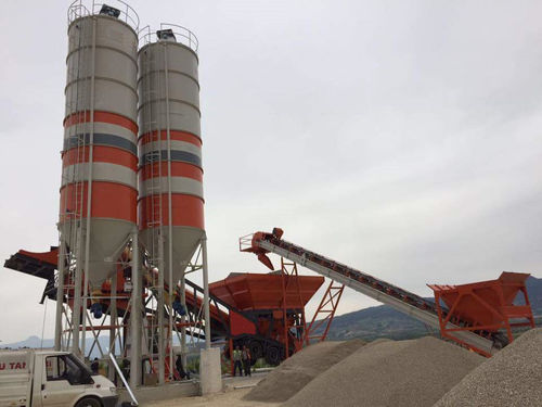 Mobile concrete batching plant - MVS-100M - MVS Proje - special