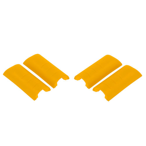 Rubber corner protector - CHH66C1YL - CamdenBoss Ltd - for enclosures
