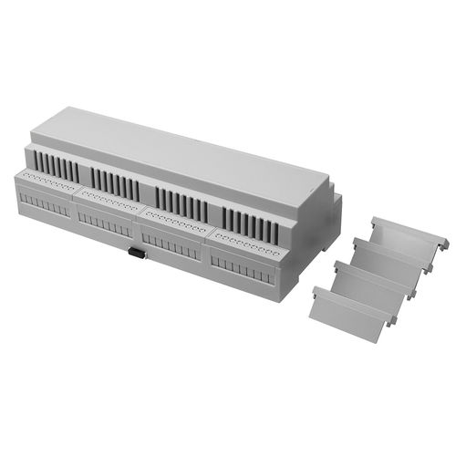 DIN rail enclosure - CNMB/12V/KIT - CamdenBoss Ltd - modular / polycarbonate / indoor
