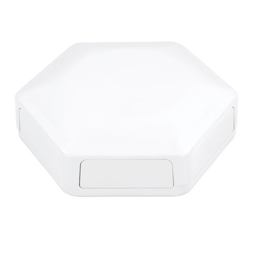 Hexagonal enclosure - CBHEX1-60-WH - CamdenBoss Ltd - wall-mount / desktop / ABS