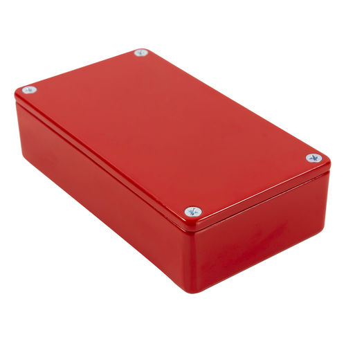 Die-cast enclosure - RTM5003/13-RED - 5000 Series - CamdenBoss Ltd - built-in / rectangular / aluminium