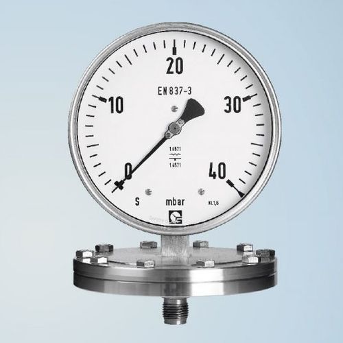 Absolute pressure gauge PAKU 100 Schmierer GmbH dial / threaded