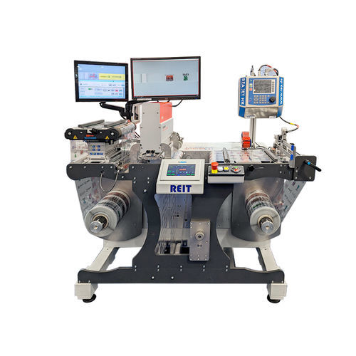 Label slitter-rewinder - Reit - Labeltech sas - automatic / for production / for printing and labels