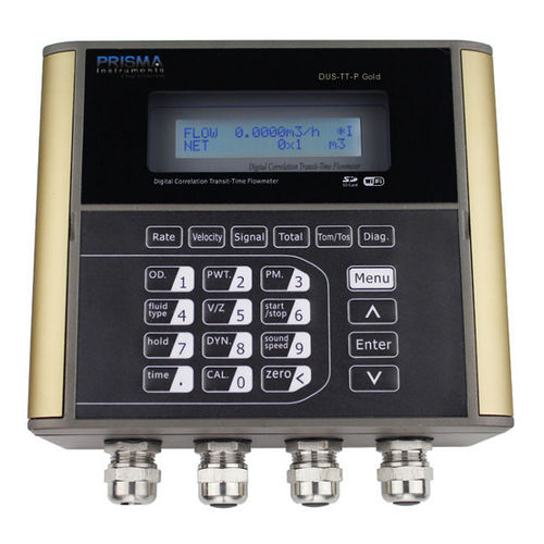 Ultrasonic transit-time flow meter - DUS-TT-F Gold - Prisma Instruments - volume / for water / for chemicals