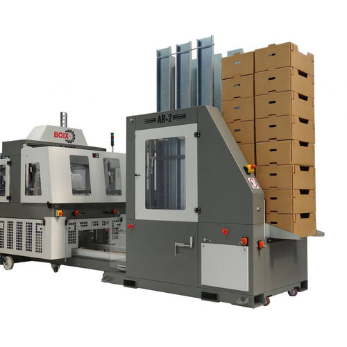Box stacker - AR-2 - Boix Group - Your Box Forming Partner - stack / belt / stacking