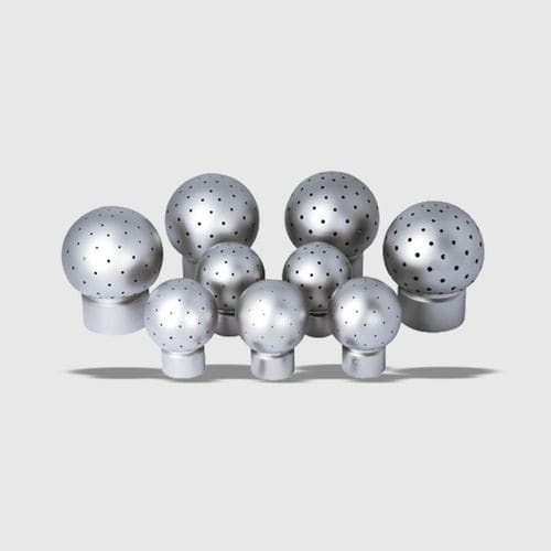 Hot water high-pressure cleaner - ball - GEA Breconcherry - electric / stainless steel