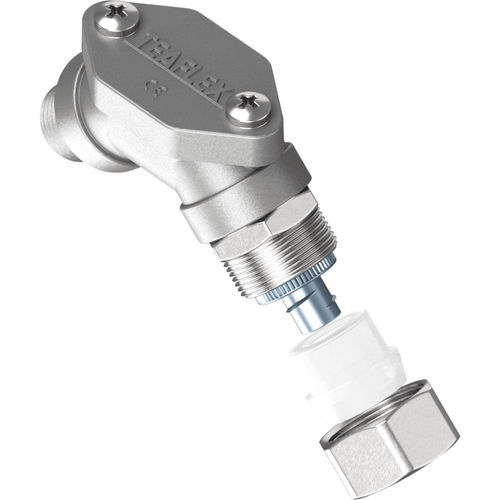 Elbow fitting - CMCP09PG09 - Teaflex S.p.a - brass / nickel-plated / metallic
