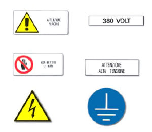 Adhesive label - ITALWEBER - sheet