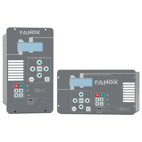 Feeder protection relay - SIR-C - FANOX ELECTRONIC - voltage / current / frequency