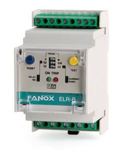 Three-phase solid state relay - ELR-B - FANOX ELECTRONIC - DIN rail