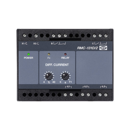 Current protection relay - RMC-131D - DEIF - three-phase / for generators / DIN rail