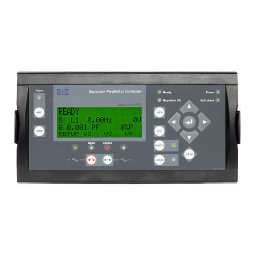 Generator set control panel - GPC-3 Gas  - DEIF - compact / parallel / with display