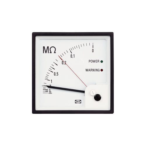 AC network insulation monitor - AAL-2 - DEIF - built-in