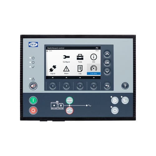 DNV generator set controller - PPM-3 - DEIF - Lloyd’s Register of Shipping / for marine applications