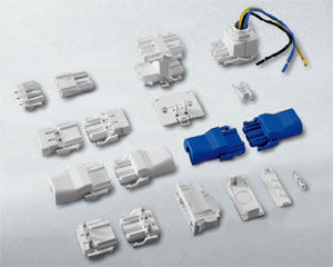 Built-in plug and socket - 2.5 - 4 mm², 15 - 16 A, 250 - 400 V | AL, NAC series  - KORNER - low-voltage