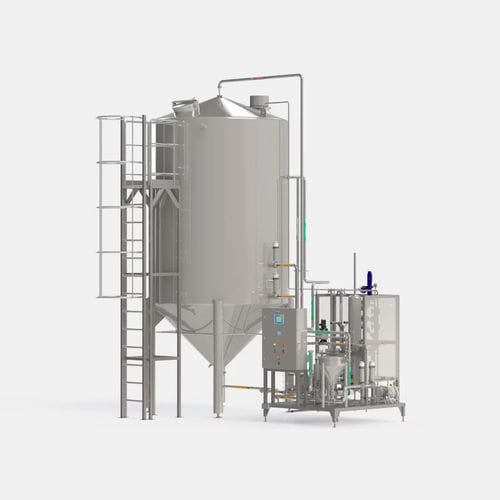 Process water purification unit - E2REG-TI - E2PS GmbH - for the food and beverage industry / ion exchange