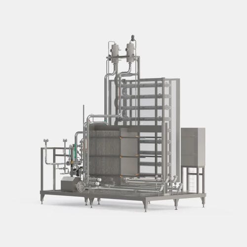 Steam pasteurizer - E2PASTER - E2PS GmbH - HTST / automatic / manual