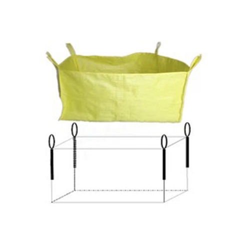 Building material big bag - Zibo Yundu Plastic Products Co.,Ltd - for bulk materials / for hazardous waste / 4-loop