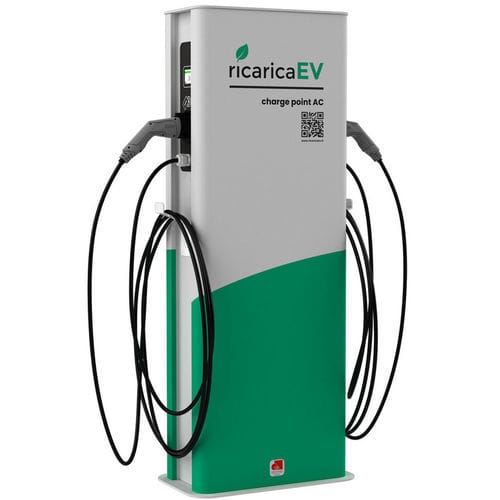 Electric vehicle charging station - XLC  - S&H - AC / floor-mounted