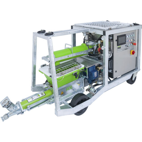 Mobile concrete pump - MAI®MULTI MIX FC - Mai International - for construction / for tunnel / underground