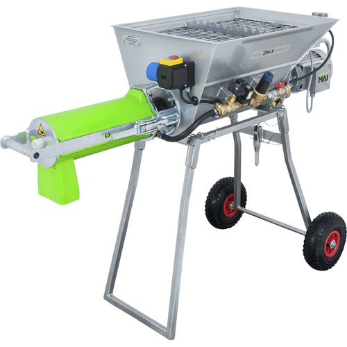 Electric concrete mixer - MAI®2MIX-MERKUR series - Mai International - mobile / horizontal / continuous