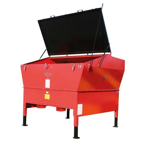 Solid fuel burner - Veto 8 - Ala-Talkkari - direct fired / for heating