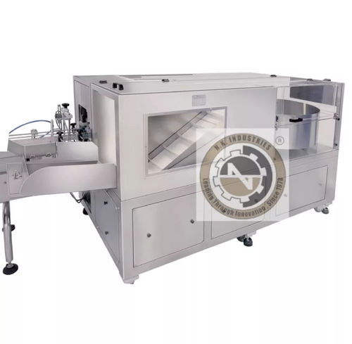 Linear bottle unscrambler machine - NKHBU-100 - N.K. INDUSTRIES - vertical / for the food industry / for the cosmetics industry