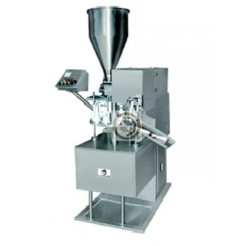 Semi-automatic filling and sealing machine - NAU-1 - N.K. INDUSTRIES - for tubes / for pharmaceutical products / for cosmetic products
