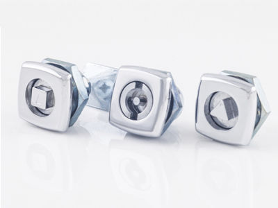Quarter-turn lock - DLZ-704 series - Tai Sam Hardware Corporation - for door / for cabinets / zinc