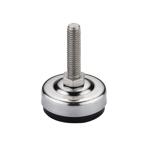 Cylindrical anti-vibration mount - LAS-102-3 - Tai Sam Hardware Corporation - stainless steel / leveling / for machines