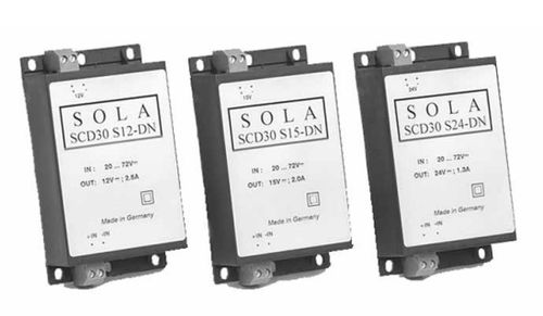 Step-down converter - SCD series - SolaHD - non-isolated / encapsulated / rugged