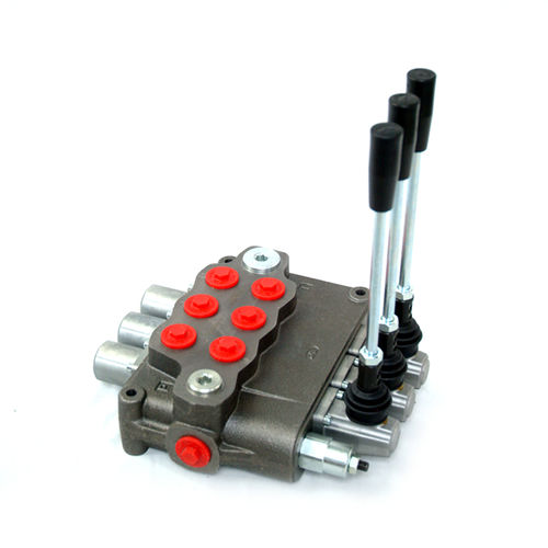 Spool hydraulic directional control valve - GDV70 - Shanghai Guorui Hydraulic Technology Co., Ltd - manual / 4/3-way / monobloc