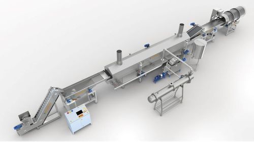 Semi-automatic chips production line - Economode Food Equipment (India) Pvt. Ltd.