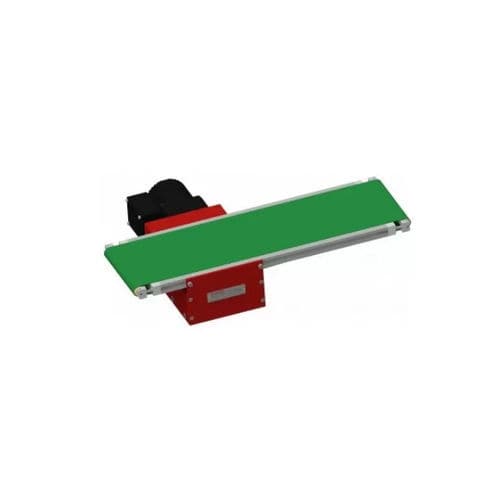 Belt conveyor - GFB - TM Robotics - roller / horizontal / electric drive