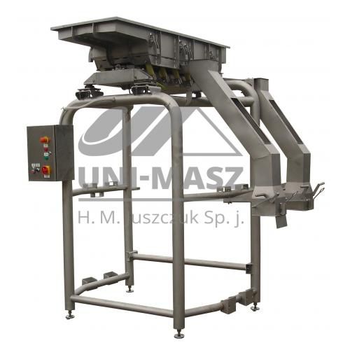 Vibrating feeder - Uni-Masz H.M. Juszczuk Sp.j. - for food / automatic