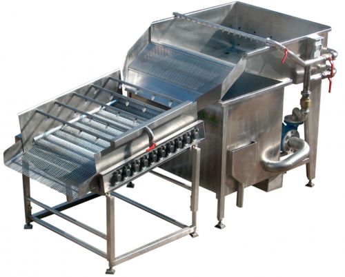 Fruit rinsing machine - Uni-Masz H.M. Juszczuk Sp.j. - in-line