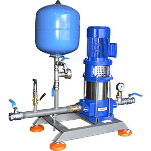 Centrifugal pumping unit - ZHI, ZHJ series - Hydro-Vacuum - water / self-priming / stationary