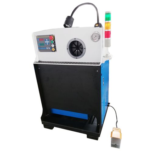 Shock absorber crimping machine - KM-103A - Handanshi Kangmai Hydraulic Equipment Co. Ltd. - automatic / hydraulic / PLC-controlled