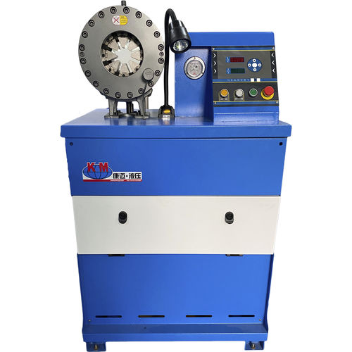 Hose crimping machine - KM-32L - Handanshi Kangmai Hydraulic Equipment Co. Ltd. - hydraulic hose / fully-automatic / hydraulic