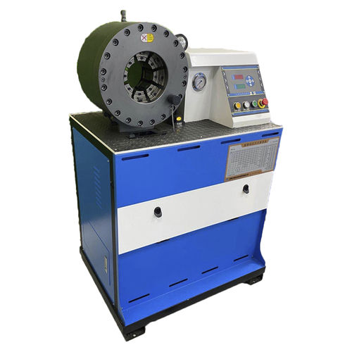 Hose crimping machine - KM-91M - Handanshi Kangmai Hydraulic Equipment Co. Ltd. - automatic / hydraulic / PLC-controlled