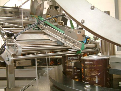 Automatic labelling machine - Laurent SA - for the food and beverage industry