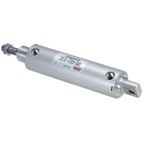 Pneumatic cylinder - Economair - ARO, Ingersoll Rand - with threaded rods / double-acting / aluminum