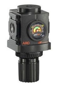 Spring pressure regulator - 1500   - ARO, Ingersoll Rand - for compressed air / diaphragm / single-stage